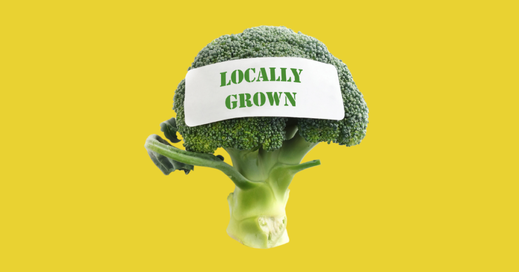 Eat locally and seasonally